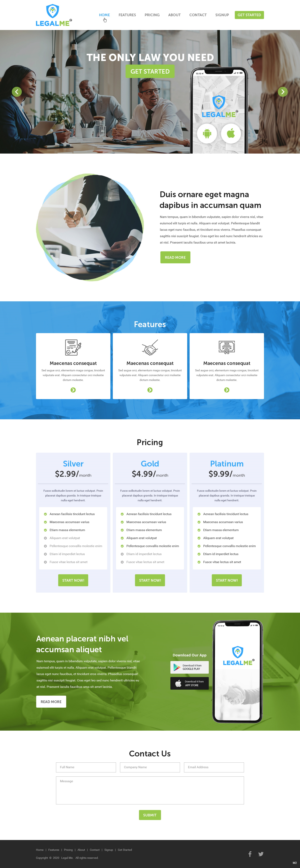 Web Design by pb for this project | Design: #24817556