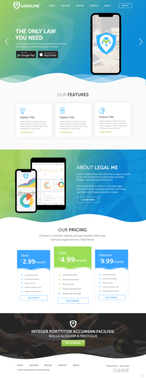 Web Design by pb for this project | Design: #24839675
