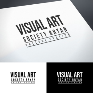 Visual Art Society Bryan/College Station | Logo Design by tejo