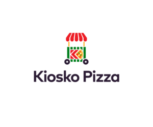 Kiosko Pizza | Logo Design by airborne