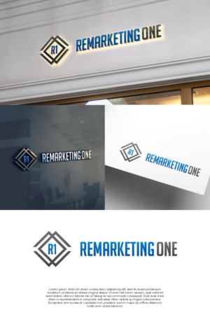 RemarketingOne | Logo Design by laba tiada henti