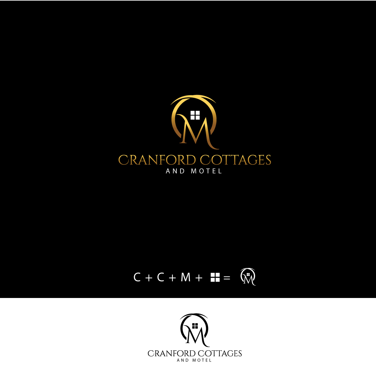 Logo Design by Graphic Bricks for Cranford Cottages and Motel | Design #24818240