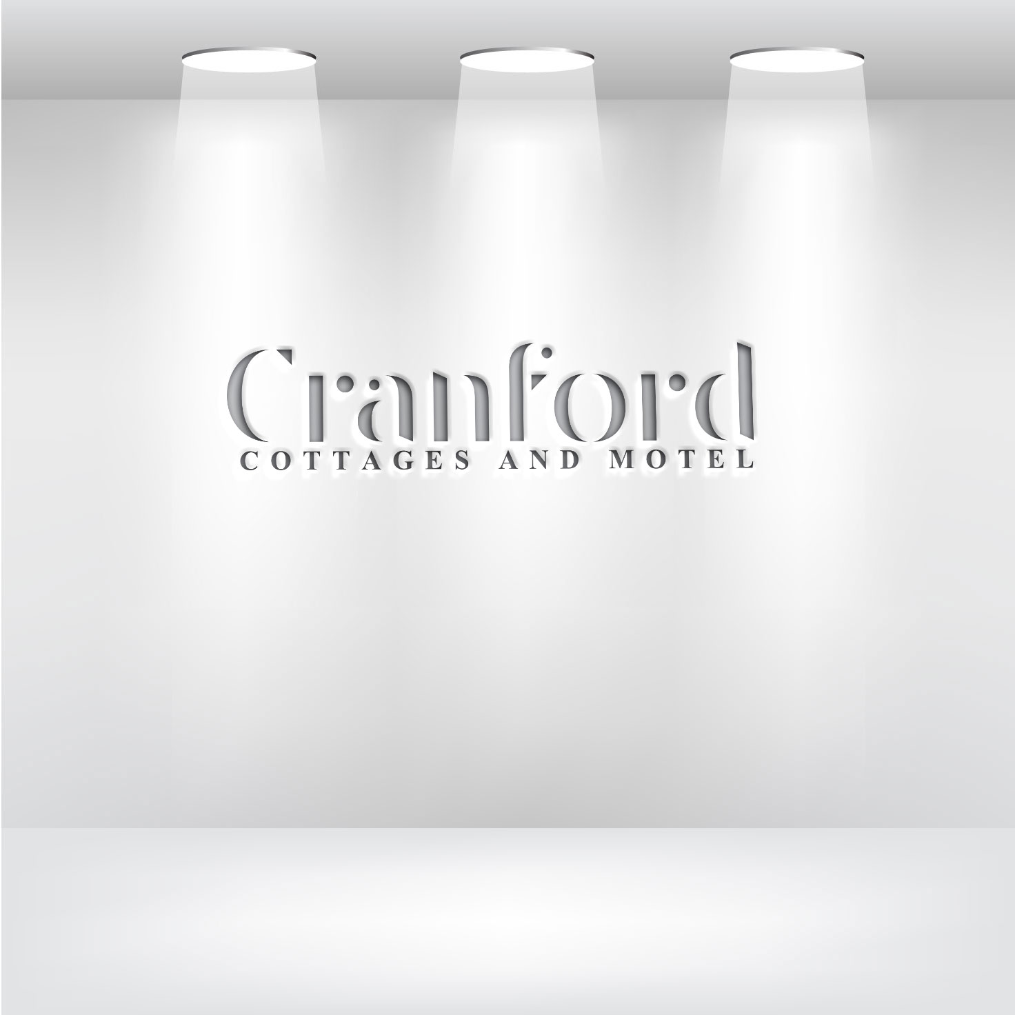 Diseño de Logo por FireflyArt para Cranford Cottages and Motel | Diseño #24818635