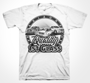 az themed tshirt designs for autoglass company  | T-Shirt-Design von badpixelarts