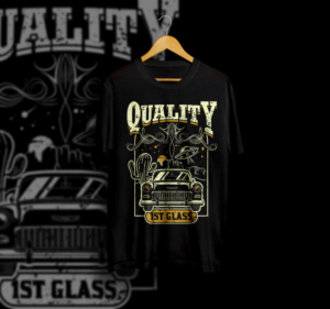 az themed tshirt designs for autoglass company  | T-Shirt-Design von HELLOCRUNK