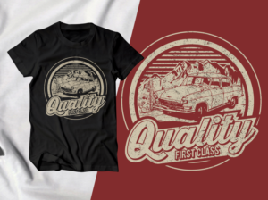 az themed tshirt designs for autoglass company  | Diseño de Camiseta por Uprinteez