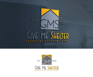 Give me Shelter, Essential outdoor living, EST 2020 | Logo Design by GoodTimes$$$