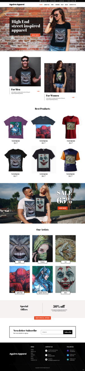 Web Design by pb for this project | Design: #24825058