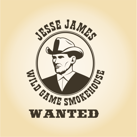 Logo Design by mazyo2x for Jesse James Wild Game Smokehouse | Design #24874843