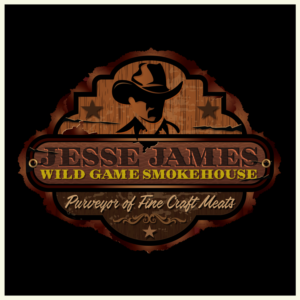 Design de Logo par Dennis Jackson Design pour Jesse James Wild Game Smokehouse | Design : #24902474