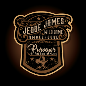 Design de Logo par Dennis Jackson Design pour Jesse James Wild Game Smokehouse | Design : #25024398