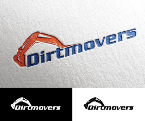 Dirtmovers or dirtmovers.com.au | Logo Design by step forward 2