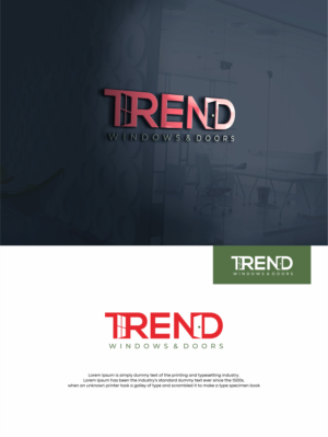 Trend Windows and Doors | Logo Design by soriyeee