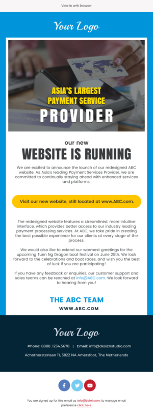 Email Marketing Design by Expert Designer