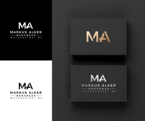 MA menswear (markusalker.de) | Logo Design by Vetroff