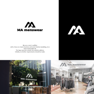 MA menswear (markusalker.de) | Logo-Design von TerryBogard