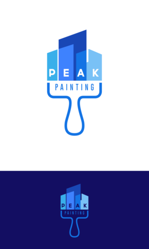Logo Design by Gigih Rudya for Peak Painting | Design: #24836982