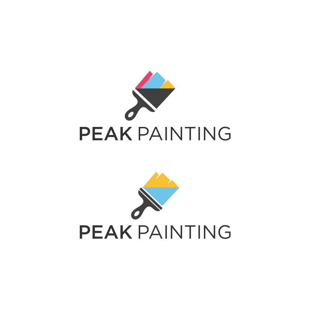 Logo Design by G.R.L.T 2 for Peak Painting | Design #24823726