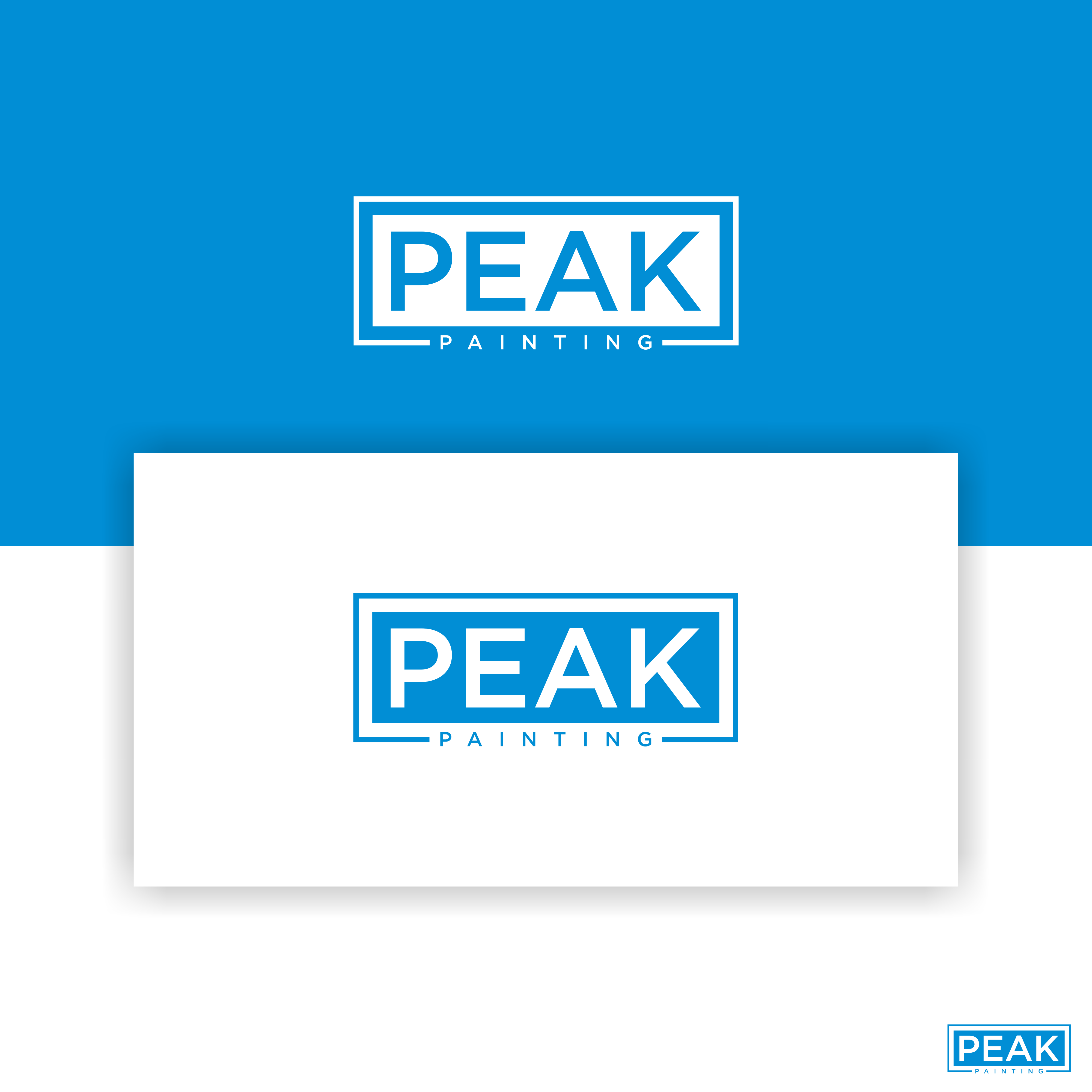 Logo-Design von Kkanti für Peak Painting | Design #24820629