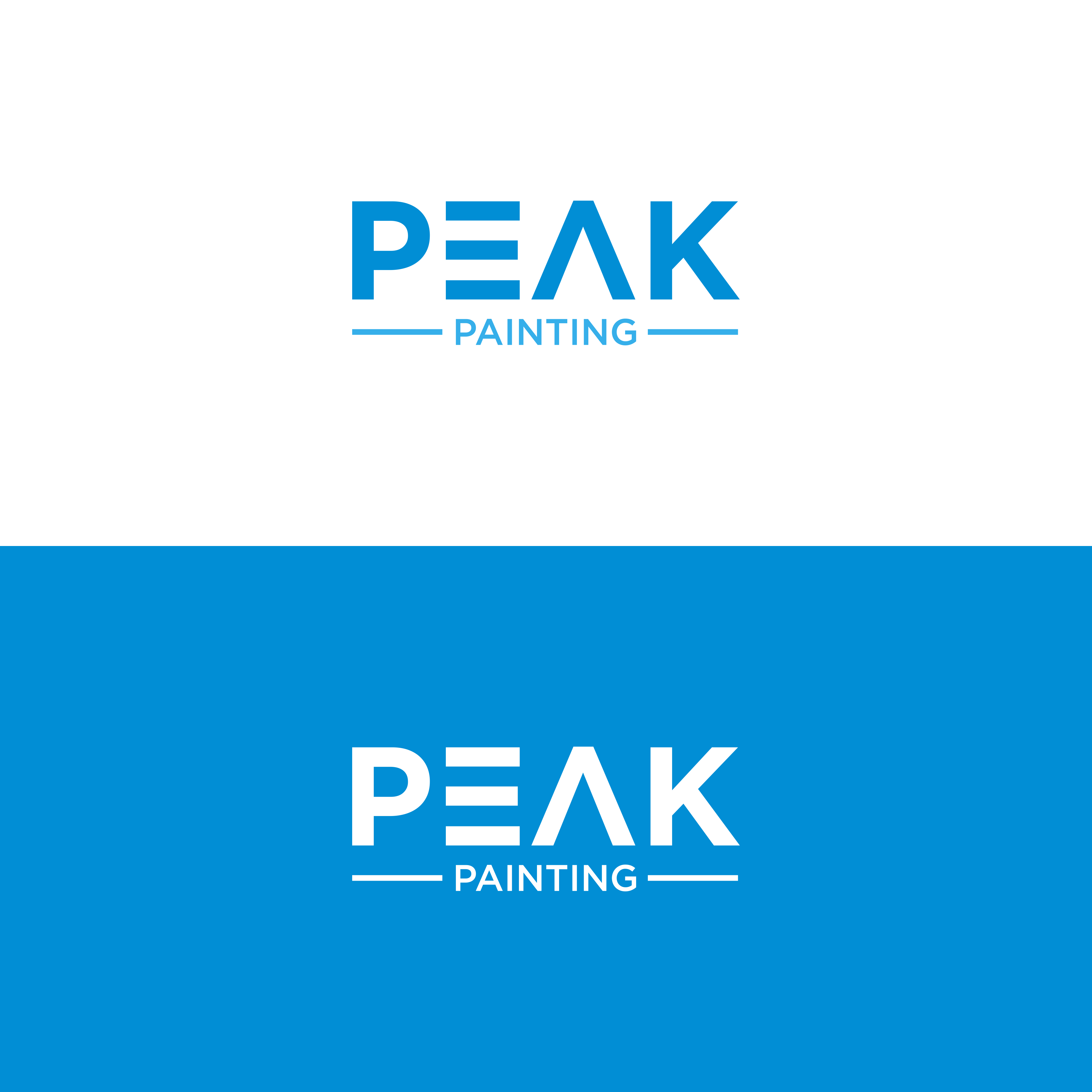 Logo Design by Kkanti for Peak Painting | Design #24825461