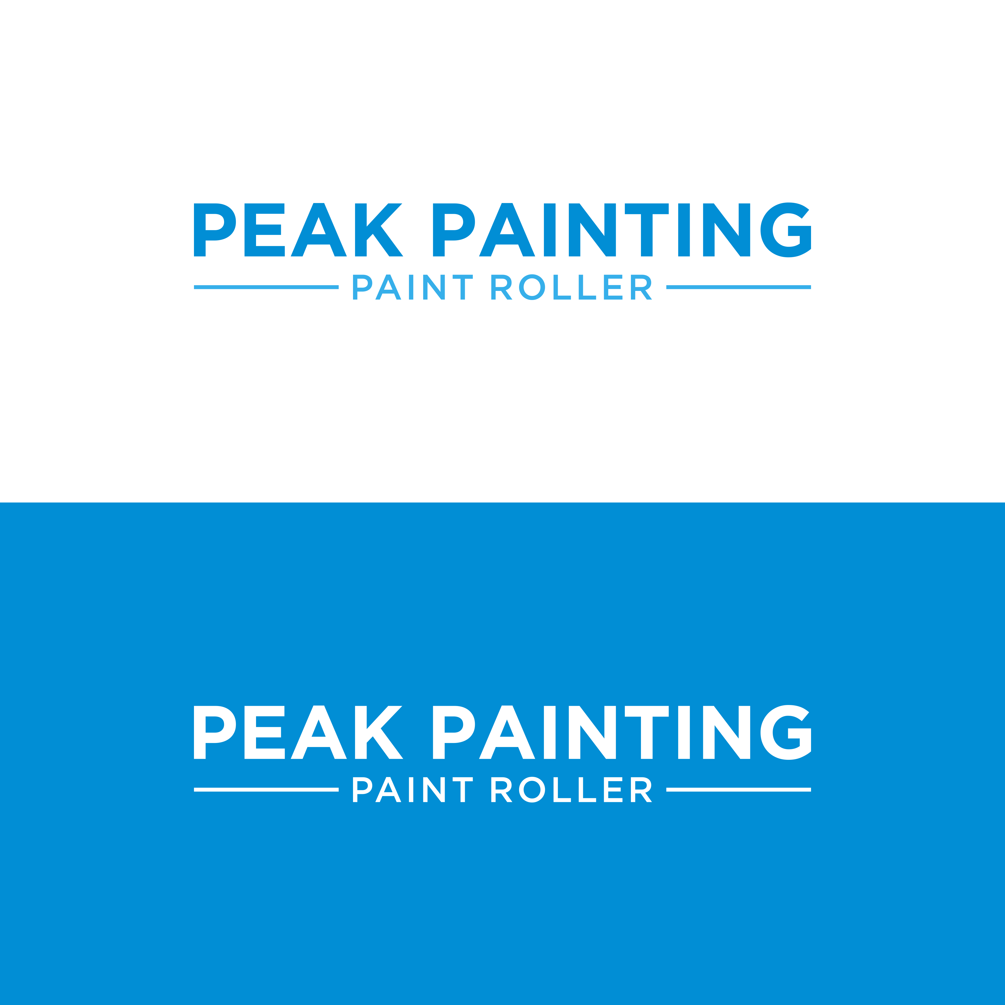Logo-Design von Kkanti für Peak Painting | Design #24828665