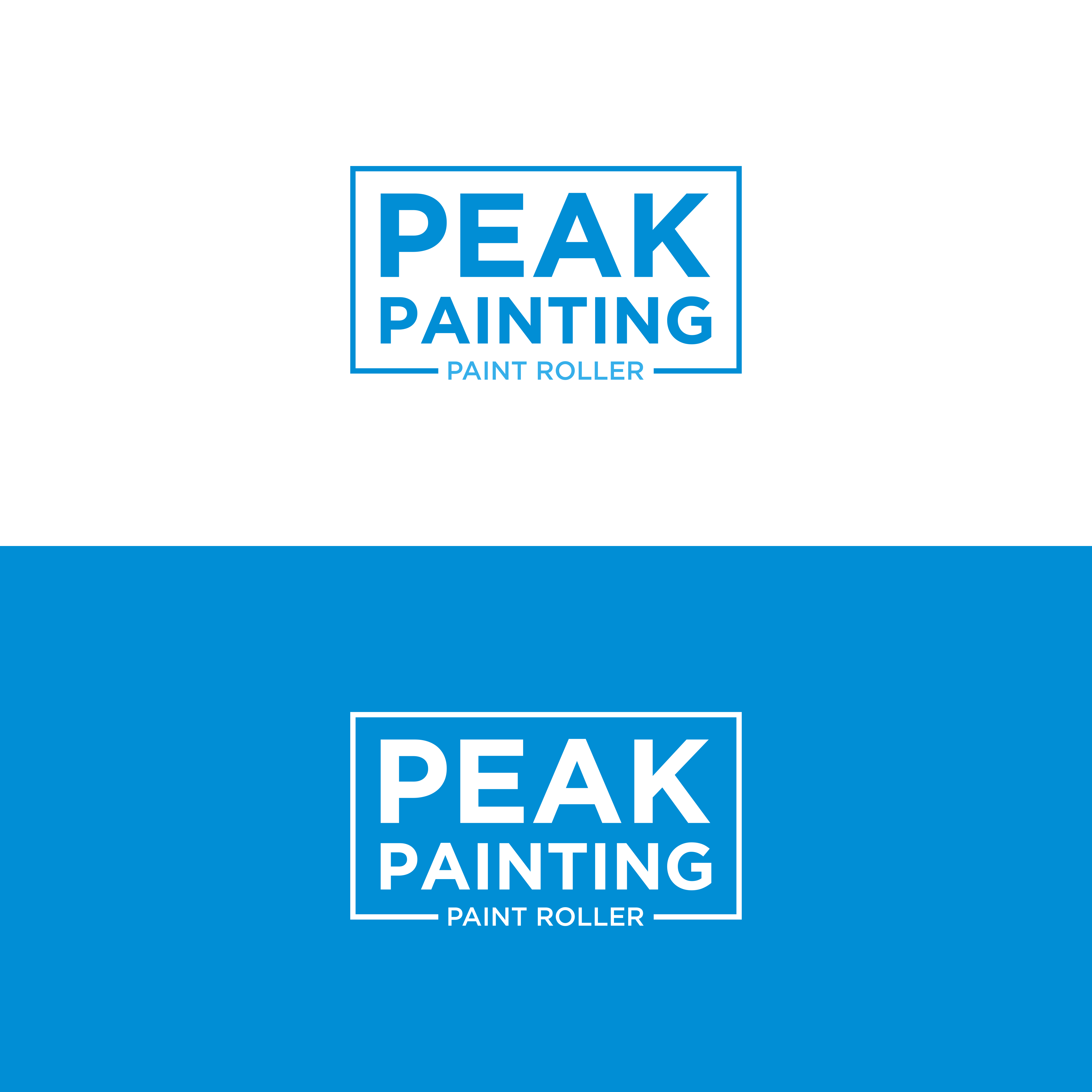 Logo Design by Kkanti for Peak Painting | Design #24828687