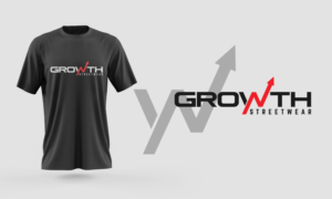 GROWTH STREETWEAR needs a logo design t-shirt | T-shirt Design by Risallah