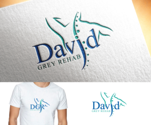 I'd like to use David Grey Rehab by itself and/or DGR on my clothing. | Logo Design by step forward 2