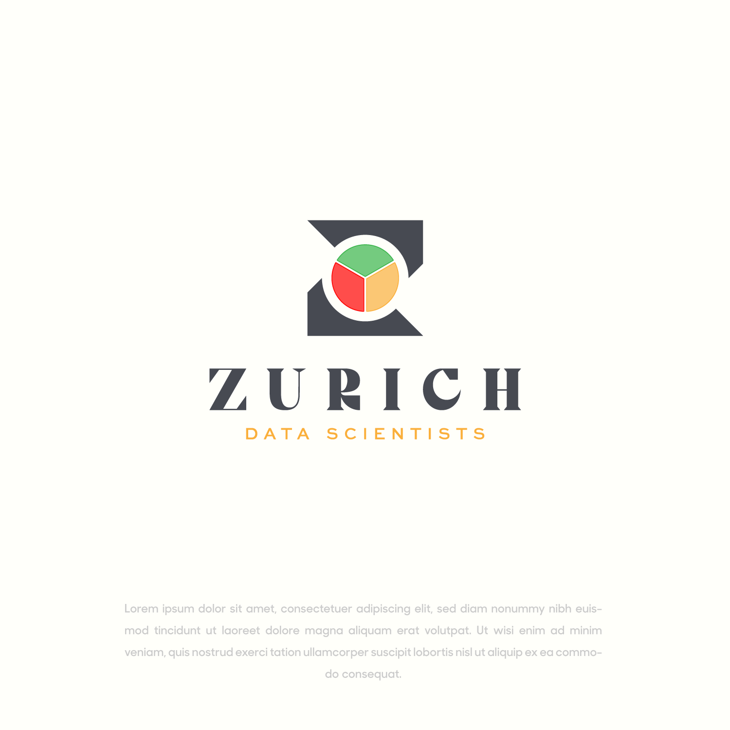 Logo Design by SlashGrid for Zurich Data Scientists | Design #24845603