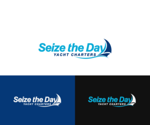 Seize the Day Yacht Charters | Logo Design by anico