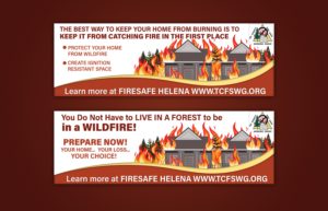 FireSafe Helena- Making Helena A Wildfire Adapted Community | Diseño Gráfico por Rickyy