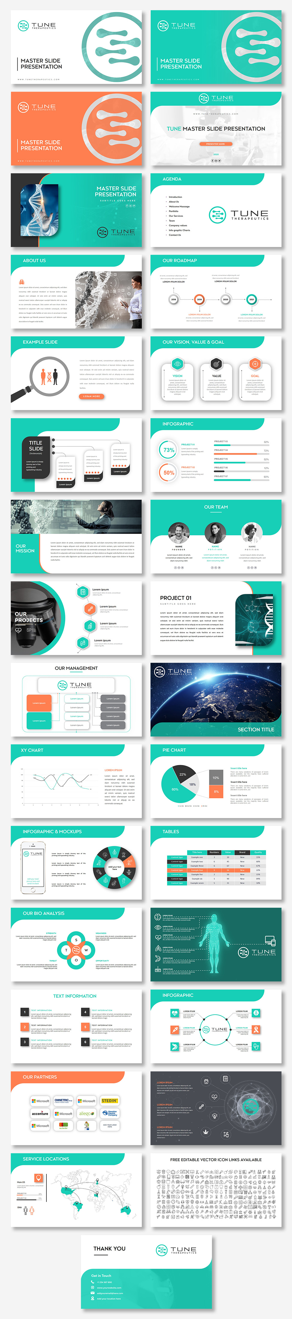 PowerPoint Design by Luvinda for this project | Design #24849789