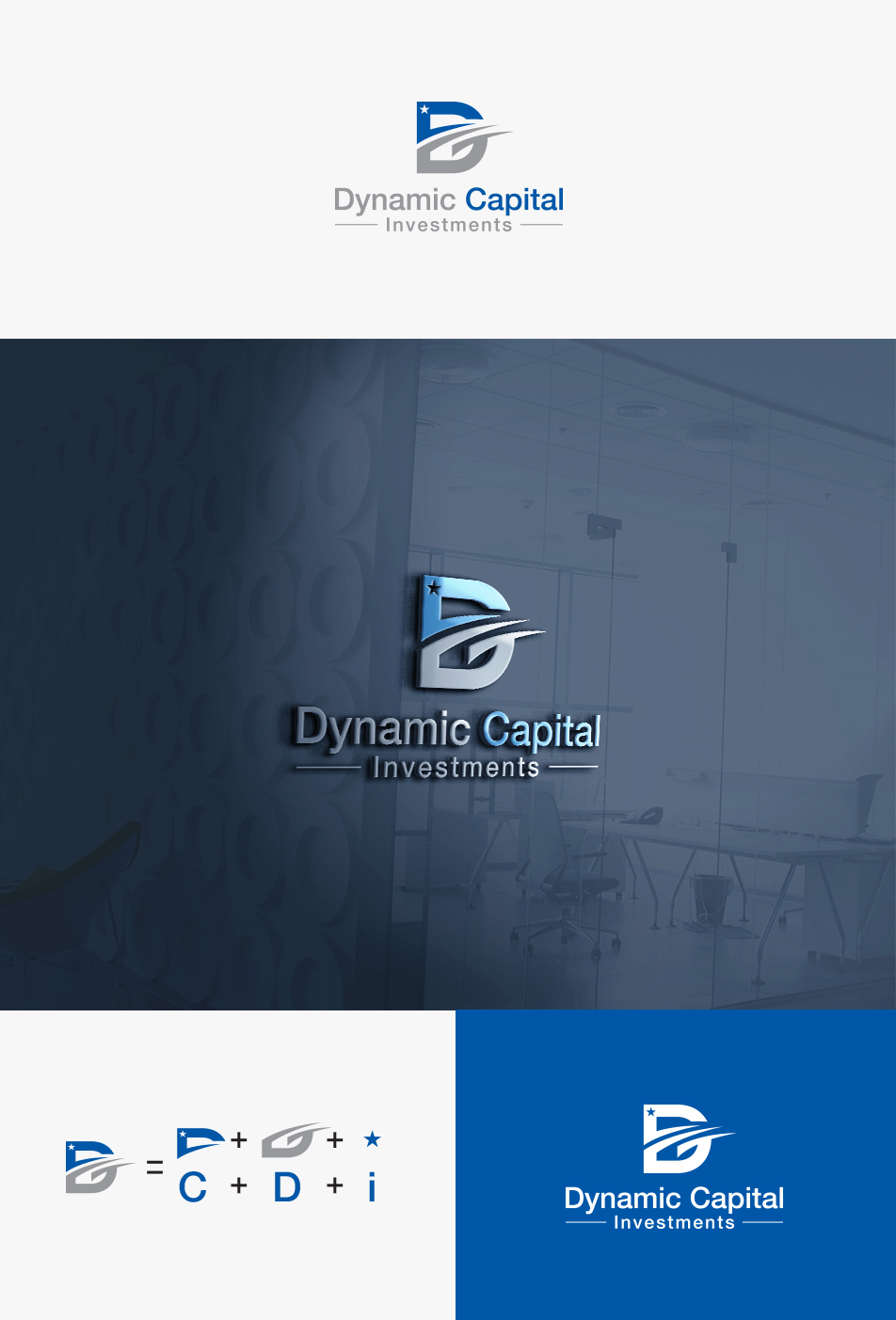 Logo Design by AL-BARAKAH for Dynamic Capital Investments LLC | Design #24824255