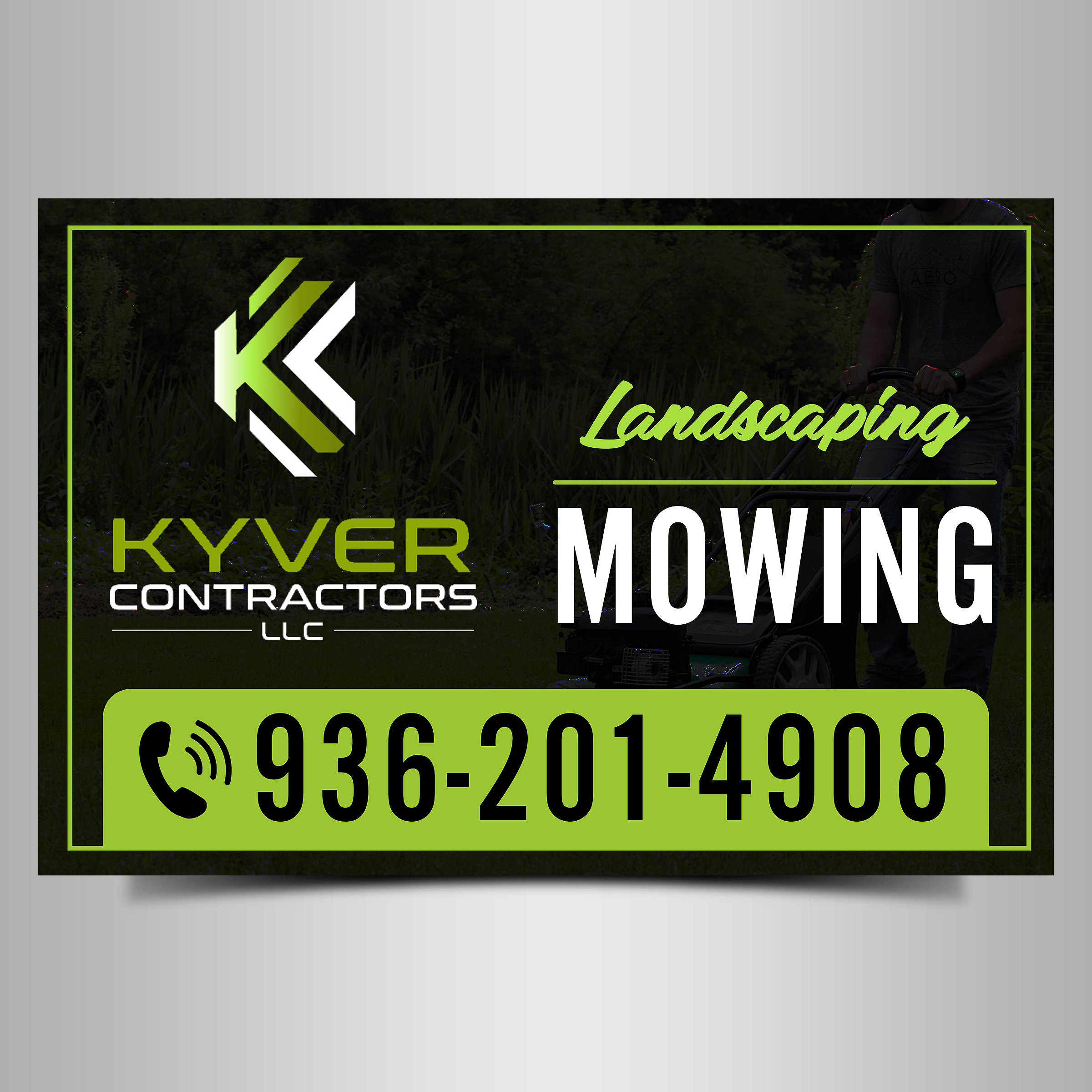 Diseño de Señalética por Designers Hub para Kyver Contractors, LLC | Diseño #24848715