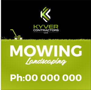 Diseño de Señalética por HariKiranIsukapalli para Kyver Contractors, LLC | Diseño: #24820082