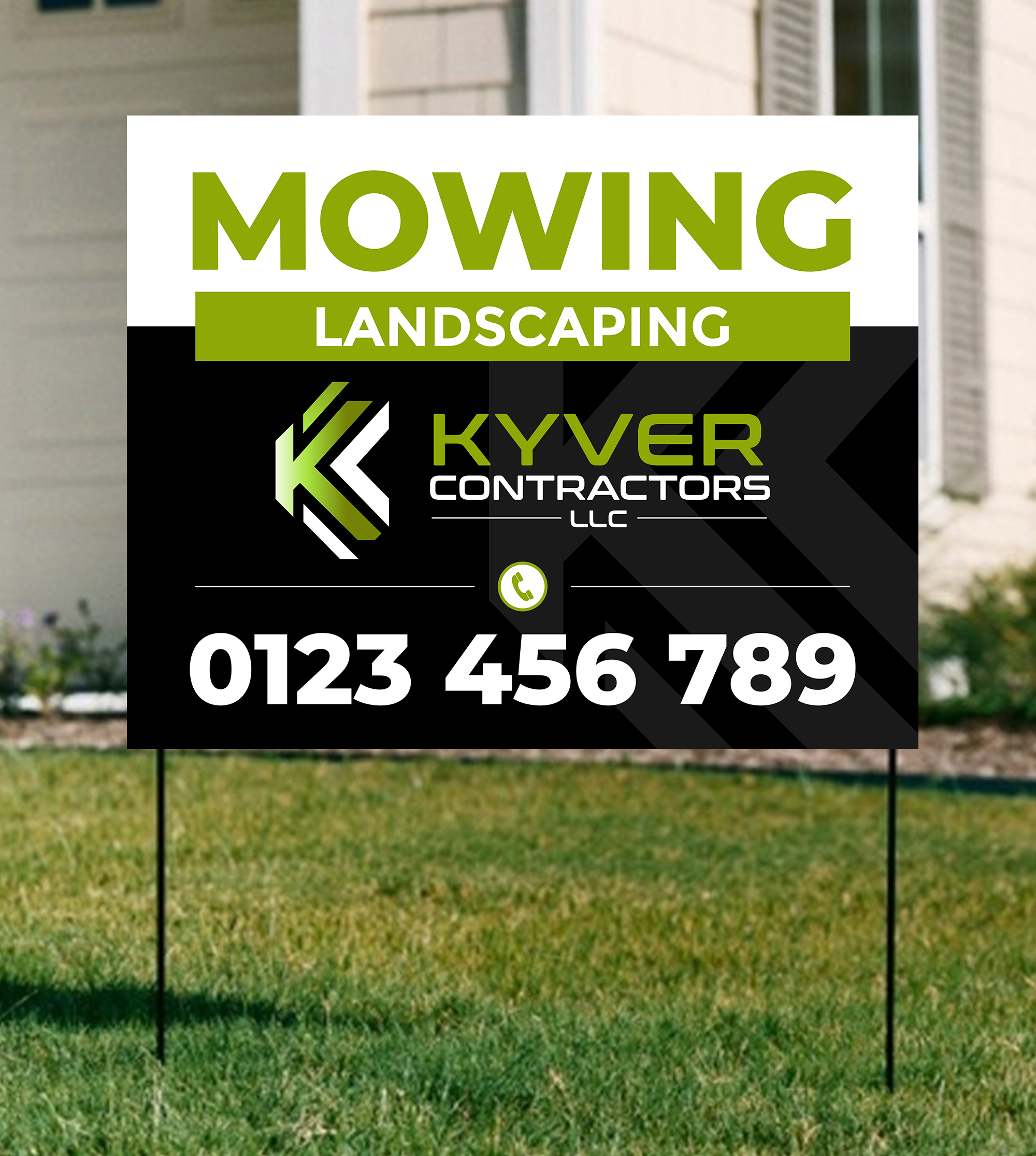 Design de Panneau par ecorokerz pour Kyver Contractors, LLC | Design #24820948