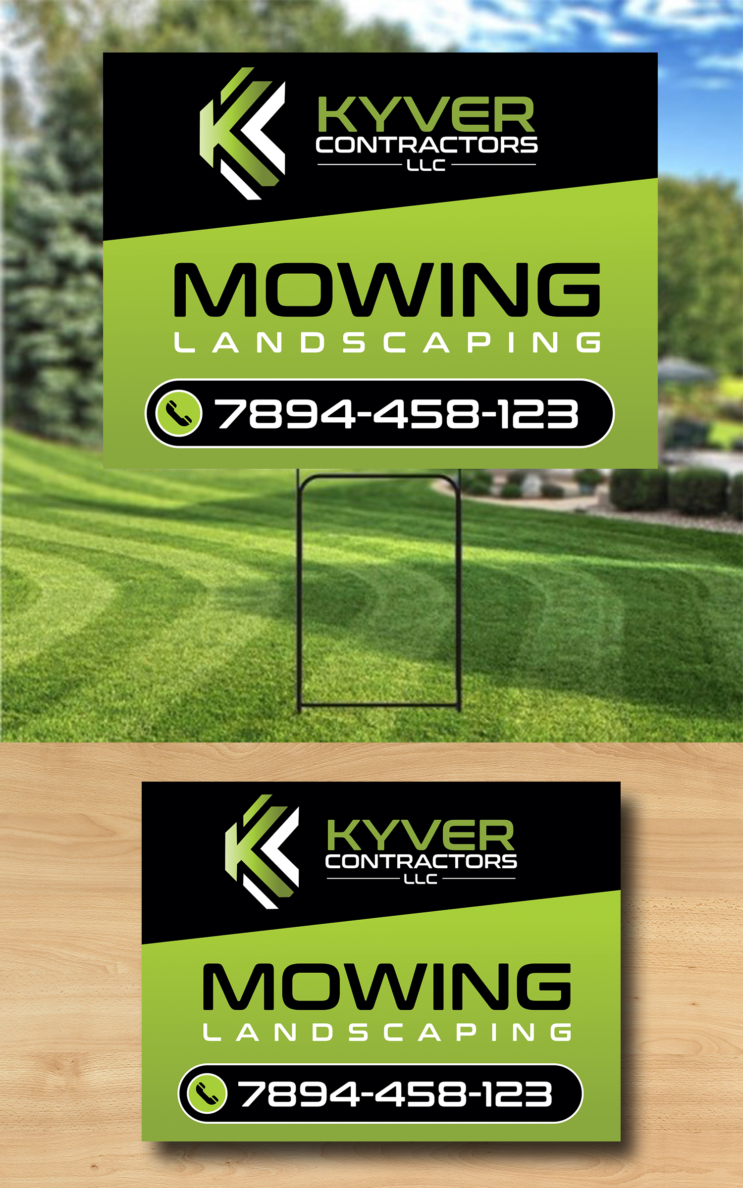Design de Panneau par ecorokerz pour Kyver Contractors, LLC | Design #24821466