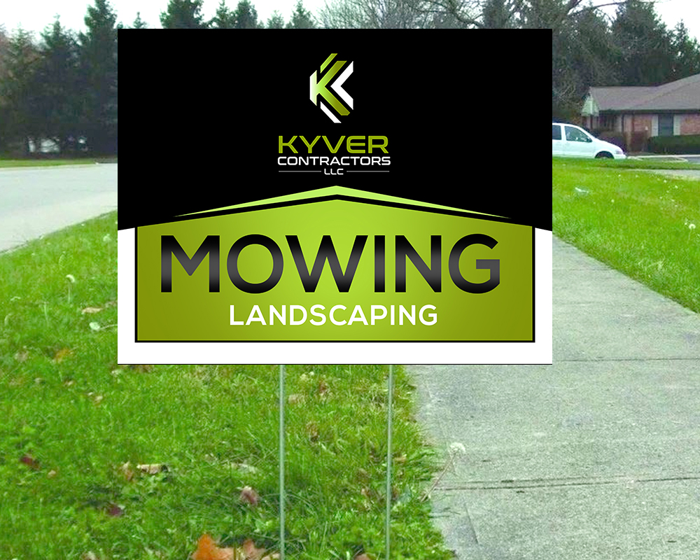 Diseño de Señalética por RAMDHONU para Kyver Contractors, LLC | Diseño #24836134