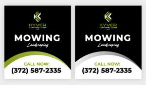 Signage Design by aberyor for Kyver Contractors, LLC | Design #24825934