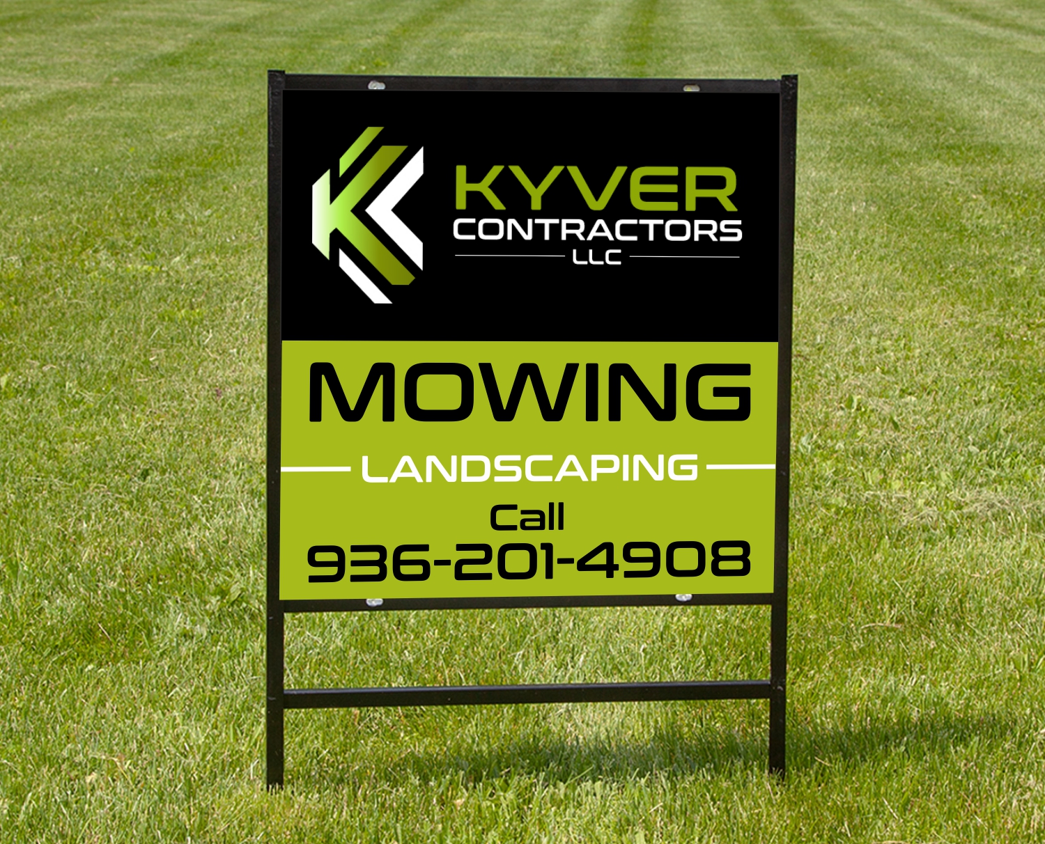 Signage Design by Maestroto for Kyver Contractors, LLC | Design #24841760