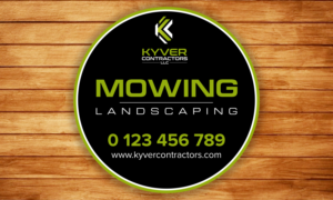 Signage Design by Shumaila Kiran for Kyver Contractors, LLC | Design #24822693