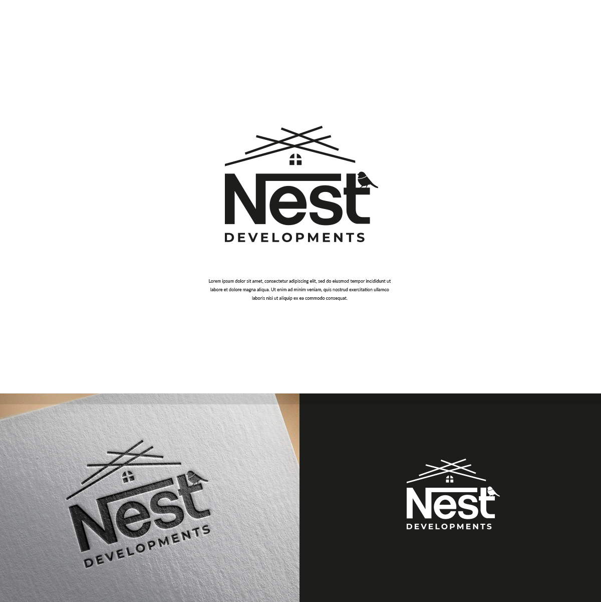 Logo Design by ivan for DreamSpace Interiors Corp. | Design #24870673