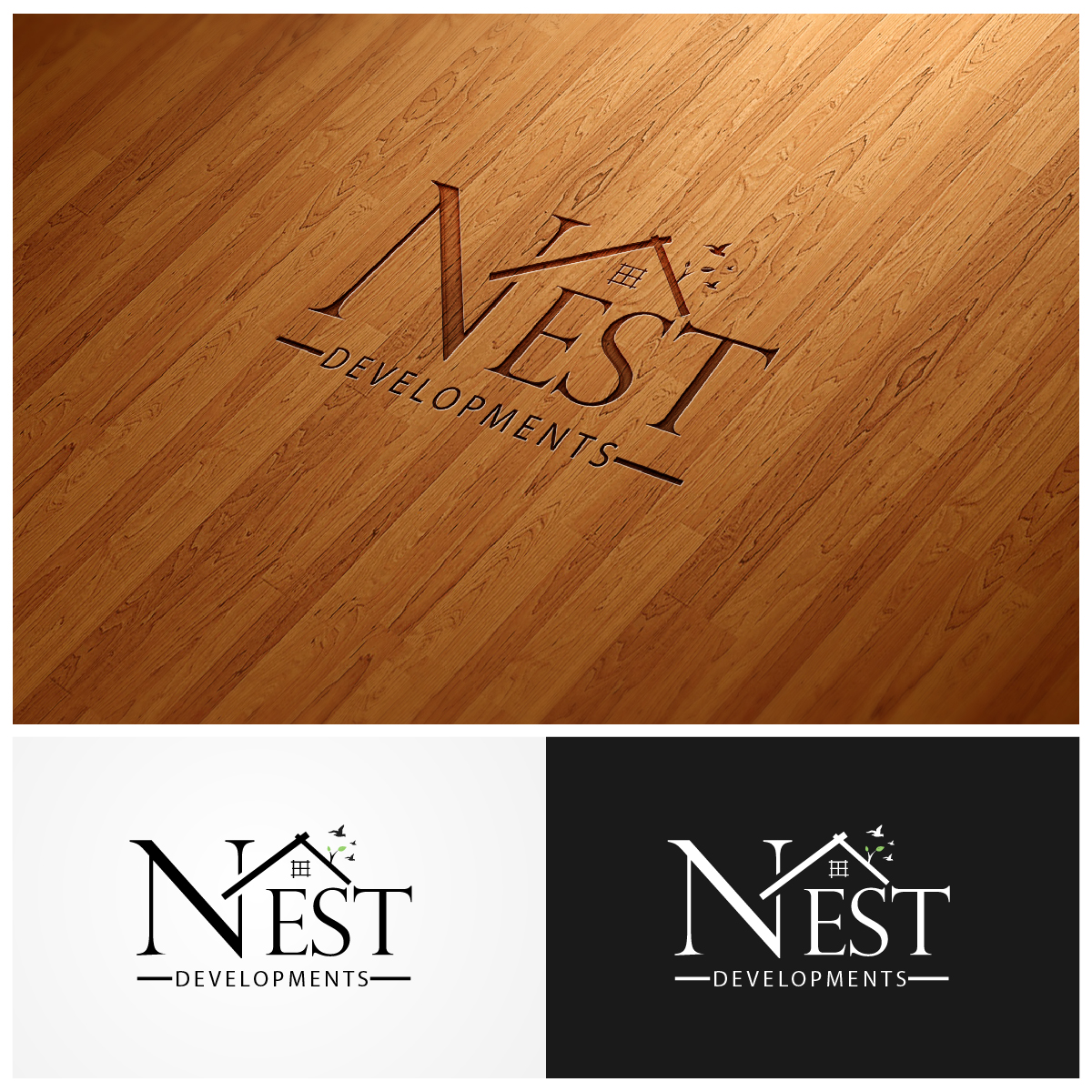 Logo Design by Log-X for DreamSpace Interiors Corp. | Design #24833264