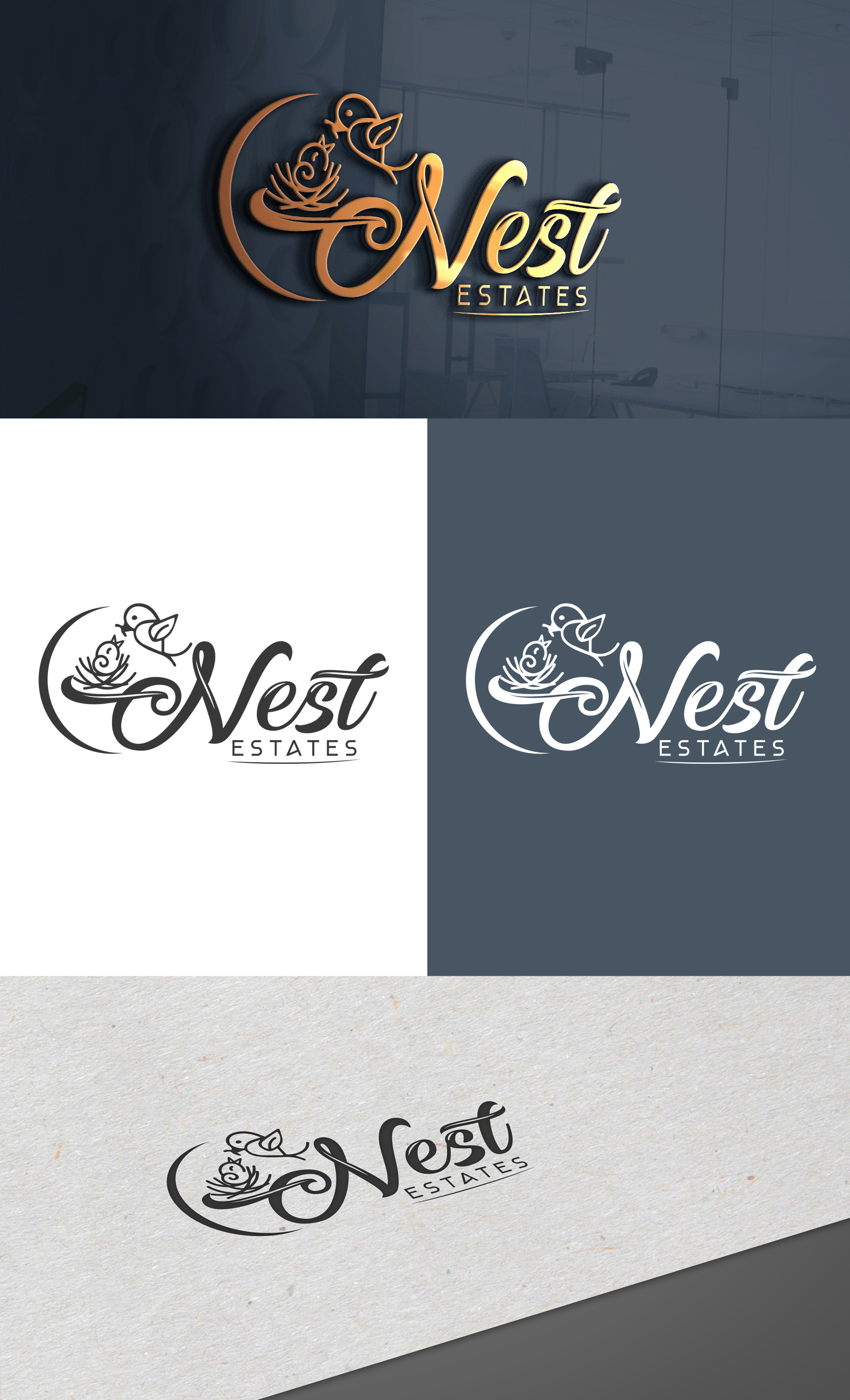 Logo Design by ArunDaz for DreamSpace Interiors Corp. | Design #24974021