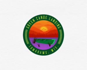 Green Canoe Landing Tomahawk Wis. | Design de Logo par ACK Design