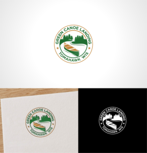 Green Canoe Landing Tomahawk Wis. | Design de Logo par Joenet Jayawarna