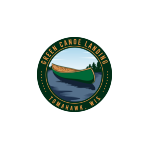 Green Canoe Landing Tomahawk Wis. | Logo Design by ArtisticQuest