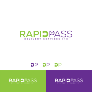 Logo Design by b4usonai for RapidPass Delivery Services Inc. | Design: #24839236