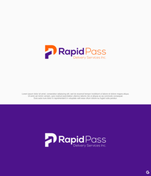 Logo Design by R!CKY for RapidPass Delivery Services Inc. | Design: #24876574