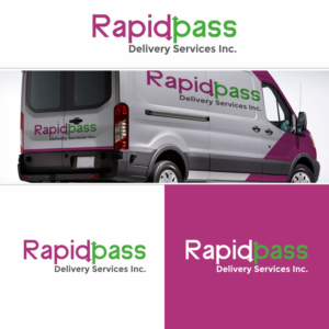 Logo Design by Regh Element for RapidPass Delivery Services Inc. | Design: #24839763
